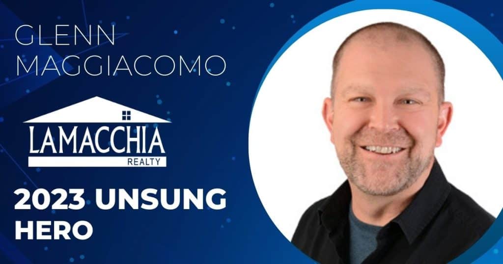 Glenn Maggiacomo, 2023 unsung hero award