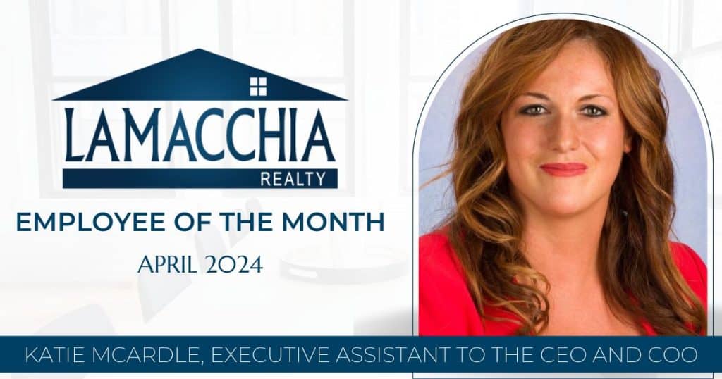 Katie McArdle employee of the month April 2024