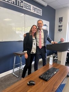 Angela Rastellini (Left) and Anthony Lamacchia (Right)