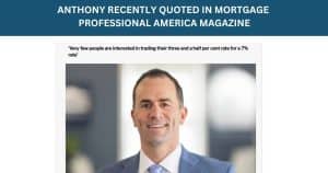 anthony lamacchia quoted in mortgage professional america magazine