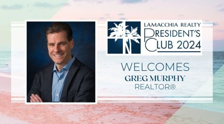 Greg Murphy 2024 lamacchia realty Presidents club