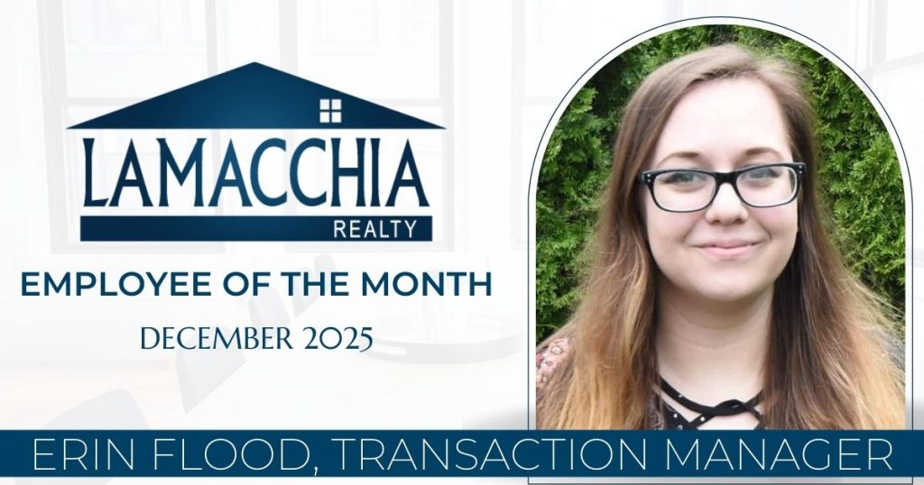 Erin Flood Named Lamacchia Realty Employee of the Month – December 2025
